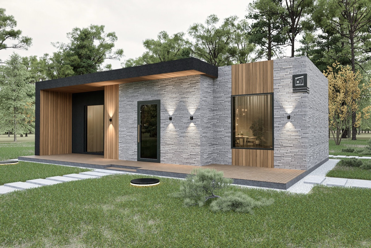 Дом ДУЭТ-50 из ЖБИ-панелей, 50 м²